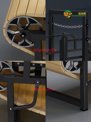 Animali piccoli Treadmill di addestramento per cani non alimentato per animali domestici