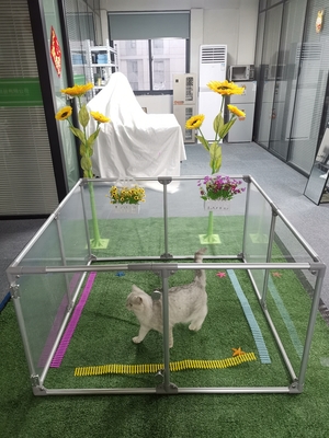 Fence trasparente per cani e gatti di grandi dimensioni