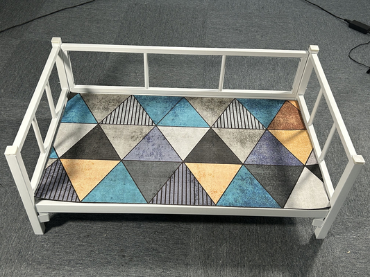 Dimensione XL Cane per animali domestici letto elevato caratteristica di raffreddamento e lavaggio a mano stile lavaggio fatto con lana