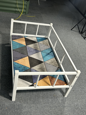 Dimensione XL Cane per animali domestici letto elevato caratteristica di raffreddamento e lavaggio a mano stile lavaggio fatto con lana