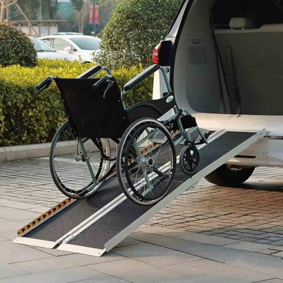 36cm Pallabile Portatile di alluminio Mobilità Scooter Rampa per Home Step Scale Doorways marciapiedi