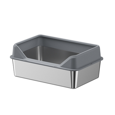 Cassa di carico di lettiera per gatti in acciaio inossidabile e plastica Maine Quantità 20 GP 70 set
