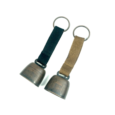 Pet Mountain Climbing Bear Bell Pendente in metallo per decorazioni esterne in stile retro