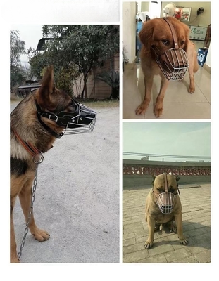 Cinture regolabili museruolo morbido e traspirante per cani per cani di grandi dimensioni