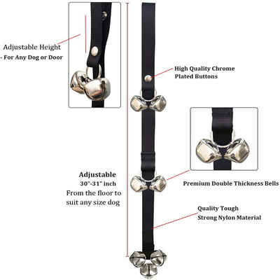 Convenient Dog Hanging Doorbell Lanyard Quantità di caricamento 40 HQ Loading 168 Set