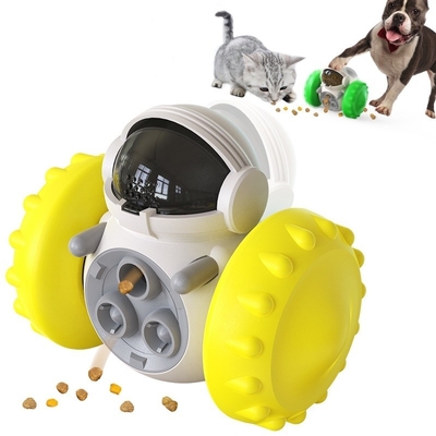 Prodotti per animali domestici Dispenser alimentare a perdita lenta sostenibile per gatti e cani Balance Car Toys