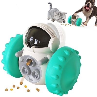Prodotti per animali domestici Dispenser alimentare a perdita lenta sostenibile per gatti e cani Balance Car Toys