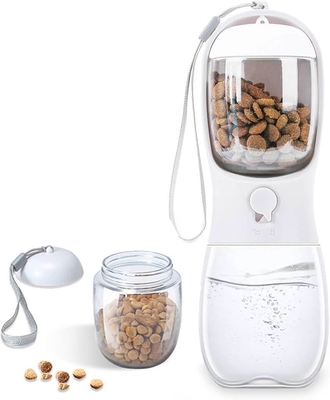 Fonte di alimentazione non applicabile Dispensatore di acqua per animali portatile superiore con alimentatore per bevande