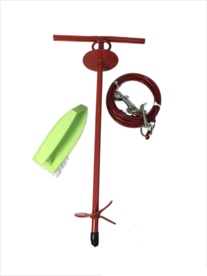 8mx40cm Dog Stake Spirale Ground Screw Earth Anchor Spike per trampoline Swing Gazebo Tent