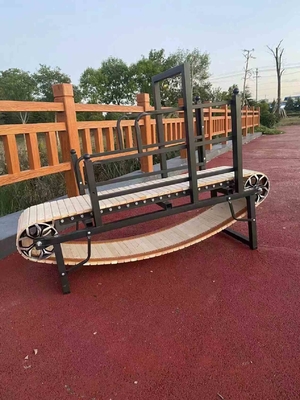 Grande tapis roulant per cani per l'allenamento Peso SAP personalizzato e materiale in acciaio / alluminio