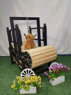 Legno Logo personalizzato Animal tapis roulant per cani Animali domestici Tapis roulant in alluminio Walking Machine