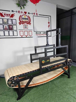 Legno Logo personalizzato Animal tapis roulant per cani Animali domestici Tapis roulant in alluminio Walking Machine