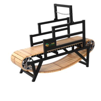 Grandi cani Treadmill per cani in legno manuale in stile 2023 con telaio in alluminio