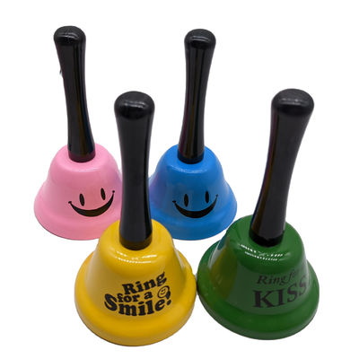 Antiossidante Campanella a mano per chiamare in colore di metallo Campanella del ristorante Pass Food