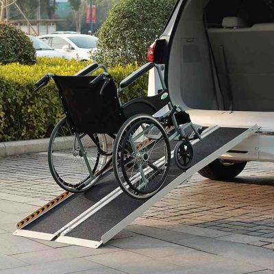 T3-T8 Elettroforesi a temperatura Rampa portatile in alluminio per sedia a rotelle
