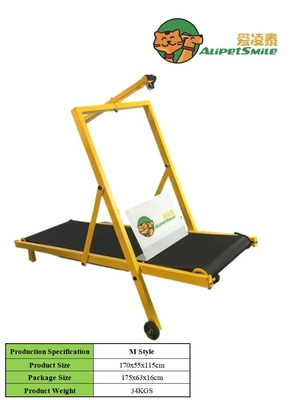Equipaggiamento di addestramento per animali domestici sicuro e durevole tapis roulant pieghevole per cani grandi accetta OEM ODM