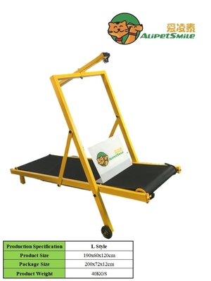 Equipaggiamento di addestramento per animali domestici sicuro e durevole tapis roulant pieghevole per cani grandi accetta OEM ODM