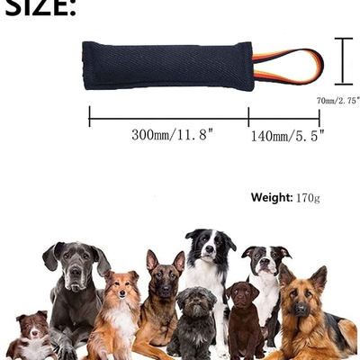 Canino da addestramento in tessuto resistente giocattoli per mordere e raccogliere perfetto per l'addestramento