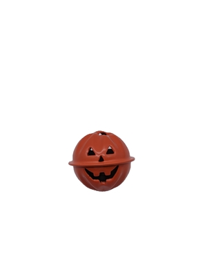 Campanelle di zucca elettrolatate verdi per la decorazione e l'abbellimento dell'albero di Halloween