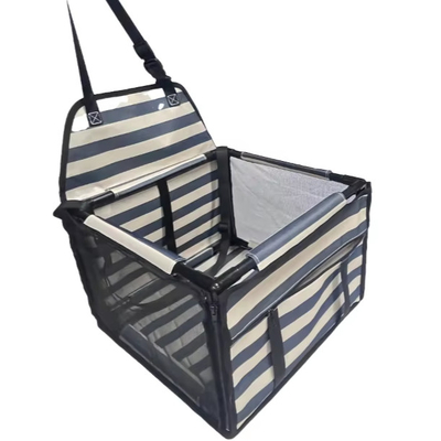 Cage per animali domestici per viaggiatori Amazon Custom Oxford Folding Seat Travel Safety Carrier per cani