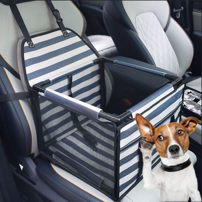Cage per animali domestici per viaggiatori Amazon Custom Oxford Folding Seat Travel Safety Carrier per cani
