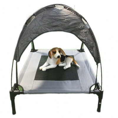 Letto per cani elevato per animali da compagnia portatile pieghevole