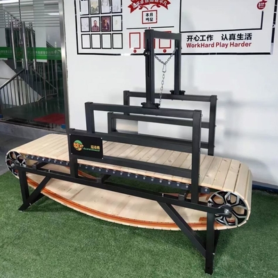 Tapis roulant per cani in acciaio inossidabile con logo personalizzato Slat Mill di Alipetsmile
