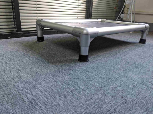 Letto elevato impermeabile per cani Disegno di trampolino conveniente e elegante per piccole razze