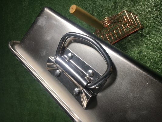 Cassa da bagno in acciaio inossidabile per la pulizia facile 45x30x10cm