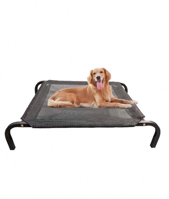Logo personalizzato Letto per cani in alluminio medio elevato per raffreddamento e forniture impermeabili per animali domestici