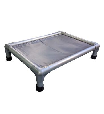 Logo personalizzato Acceptato Letto per cani a telaio in alluminio per cani di grandi dimensioni facile da pulire Disegno di lusso