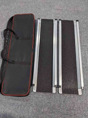 Rampa in lega di alluminio per accessibilità personalizzata e portatile della sedia a rotelle senza barriere