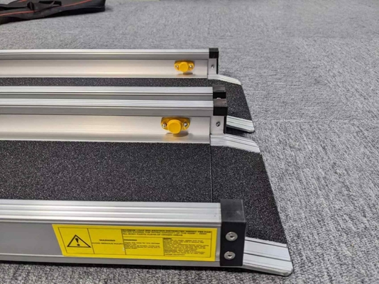 Rampa in lega di alluminio per accessibilità personalizzata e portatile della sedia a rotelle senza barriere