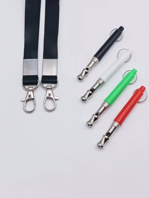 8cm*0.8cm Piccole dimensioni cane da compagnia fischietto materiale per PC in metallo per una comunicazione efficace