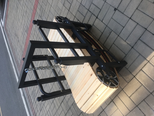 Treadmill per addestramento di piccoli cani Treadmill di legno senza motore Anodizing con sabbiatura