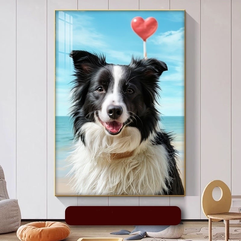 Ritratto di animali personalizzato Inquadratura in alluminio per decorazioni e disegni personalizzati