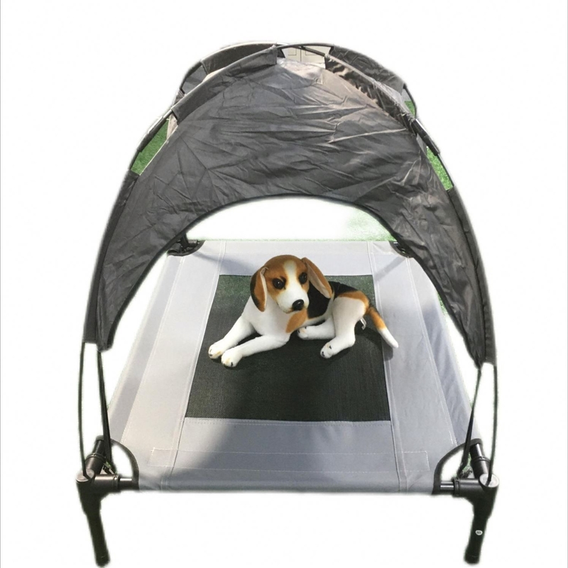 Tenda ideale per animali da compagnia per campeggiare e viaggiare Grigio/marrone/rosso