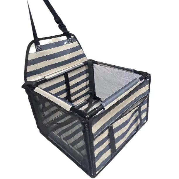 Cage per animali domestici per viaggiatori Amazon Custom Oxford Folding Seat Travel Safety Carrier per cani