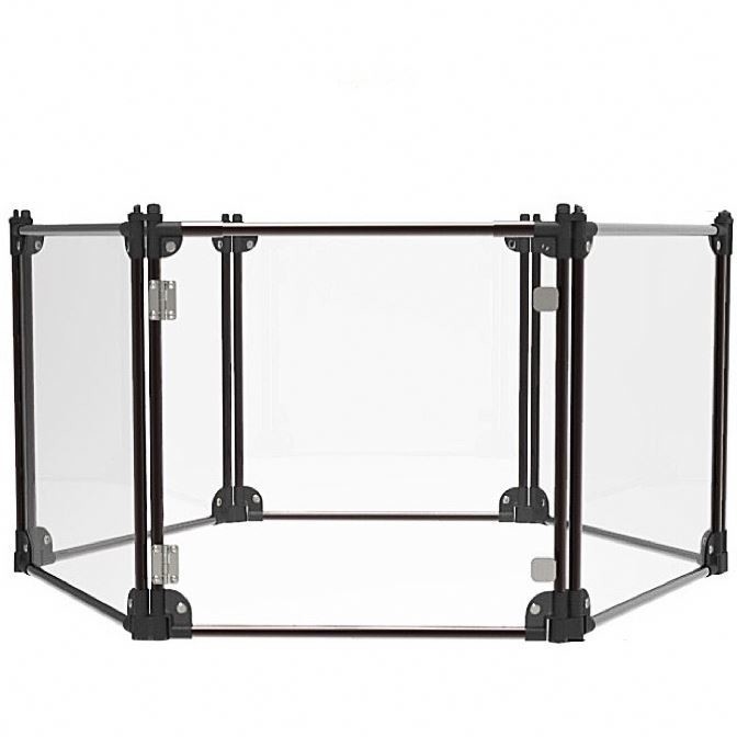 Recinzione per cani a modello animale Perfetto per campeggio o cortile 65cm Alto 8 pannelli