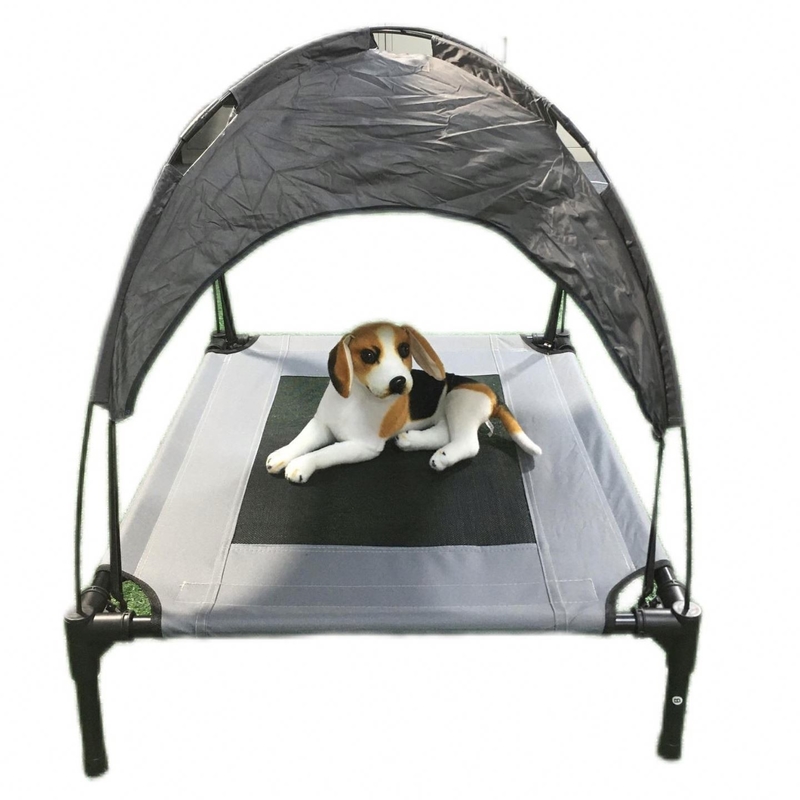 Letto per cani elevato per animali da compagnia portatile pieghevole