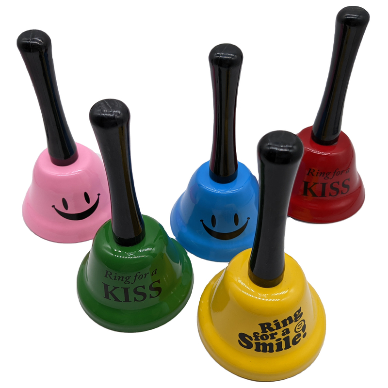 Campana scolastica con maniglia di metallo Materiale plastico che chiama altre occasioni Multiplice colore