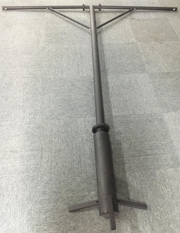 22.5kg Durable 360° Rotating Dog Training Pole Bracket per l'allenamento di salto